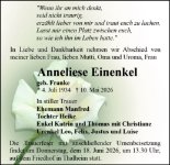eine Anzeige