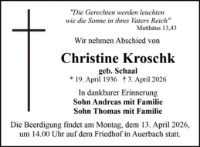 eine Anzeige