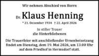 eine Anzeige