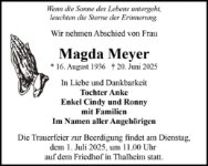 eine Anzeige