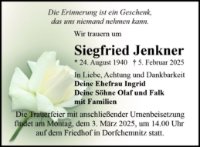eine Anzeige